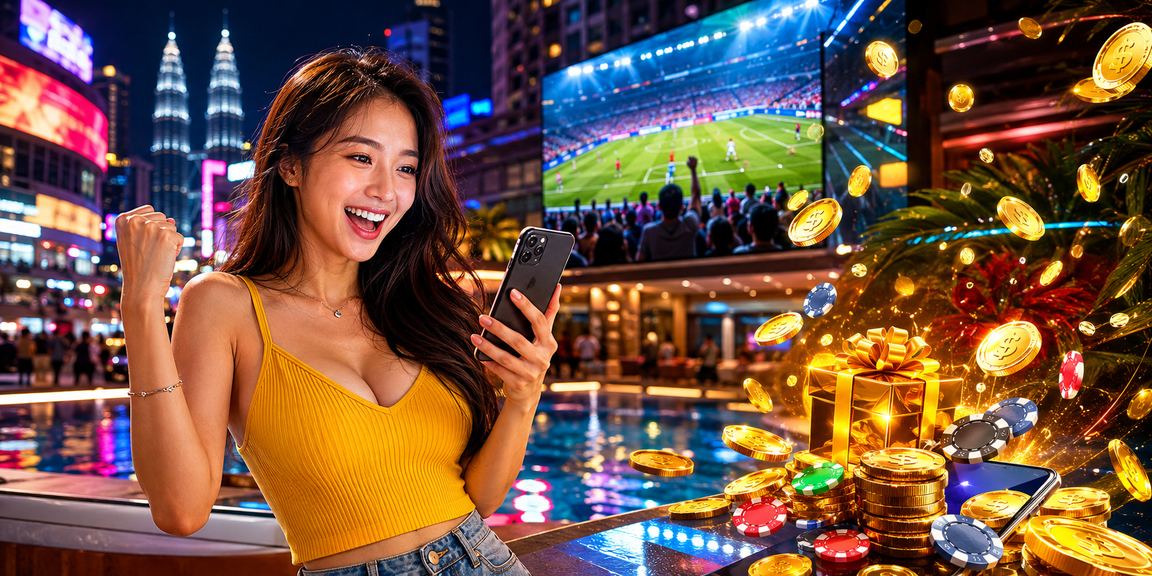 Pemain Kuala Lumpur menerima cashback bonus kasino dengan jelas di telefon