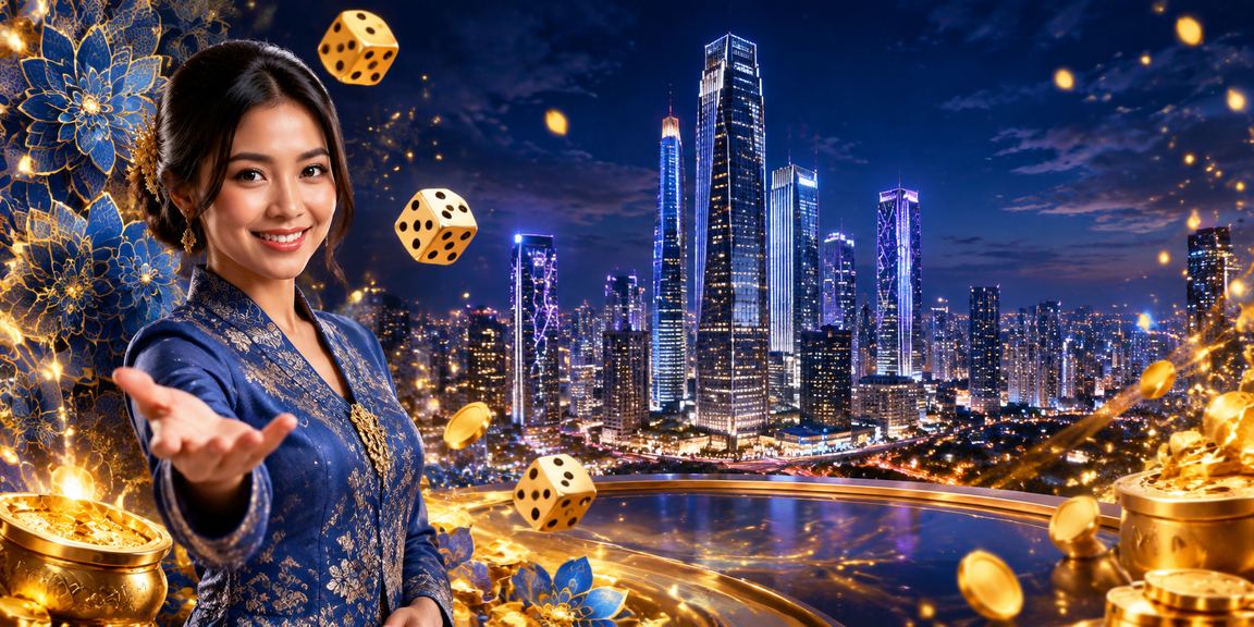 Permainan dadu Kuala Lumpur dengan sentuhan budaya Malaysia yang meriah