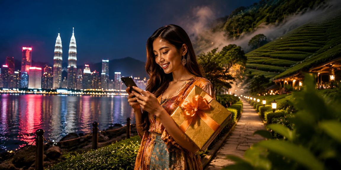 Pengguna Kuala Lumpur menggunakan telefon pintar untuk mengakses platform taruhan e-sukan 57000